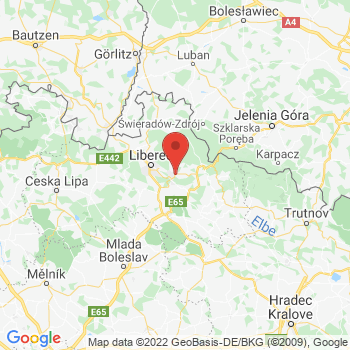 Google map: pasecké náměstí 3358/2 jablonec nad nisou 46602